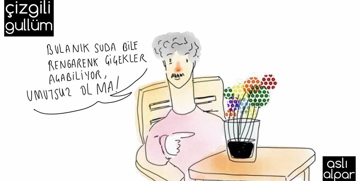 Çizgili Gullüm: Umutsuz olma! Kaos GL - LGBTİ+ Haber Portalı